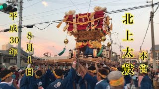 平成30年8月1日 伝法夏祭り　北上太鼓➀