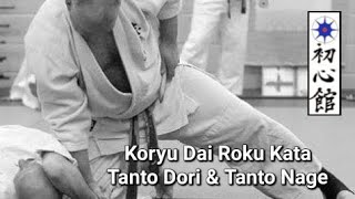 Tanto Dori D \u0026 Tanto Nage E of the Tomiki Aikido Kata Koryu Dai Roku