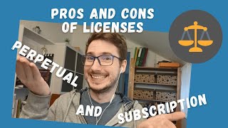 Picking apps and services for solopreneurs: Perpetual vs Subscription licenses, pros and cons