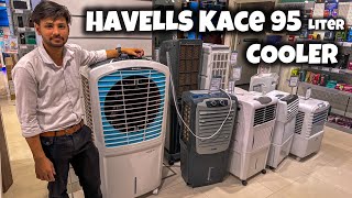 HAVELLS Kace 95 Litres Desert Air Cooler (Honeycomb Cooling Pad | GHRACAMB008