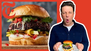 Jamie Oliver's Ultimate Veggie Burgers | NYT Cooking