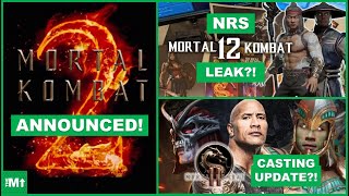 Mortal Kombat 12 NRS LEAK?! Mortal Kombat Sequel ANNOUNCED! The Rock MK Movie  2 CASTING?!
