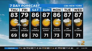 New York Weather: CBS2 8/5 Evening Forecast at 6PM