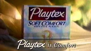 Playtex Soft Comfort Tampons Commercial 1997