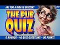 45 Epic TRIVIA NIGHT PUB QUIZ Questions for High IQ Quizzers!