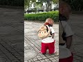 Bibi explores the park #babymonkey #monkey #viral #monkeybibi #bibi #shorts