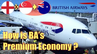 4K | How Good is Britain’s National Carrier? Premium Economy B787-9 Dreamliner to Sydney