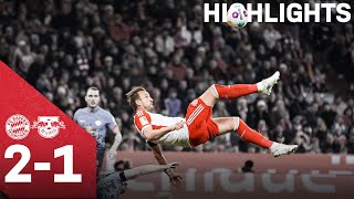 Kane brace saves last-minute win! | FC Bayern vs. RB Leipzig 2-1 | Highlights & Reactions