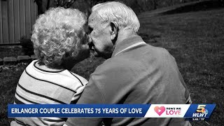 A lifetime of love: Northern Kentucky couple celebrates 75 years of marriage