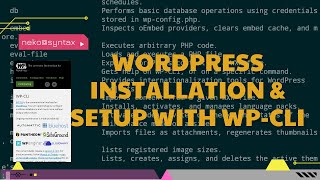 WordPress Installation & Setup with WP-CLI
