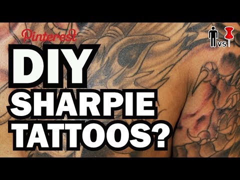 DIY Sharpie Tattoos? - Man Vs. Pin #20 DIY Sharpie Tattoos? - Man Vs. Pin #20