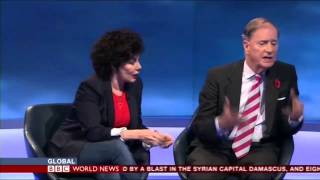 Ruby Wax and Dr Robert Lefever discuss depression and treatment on BBC World News