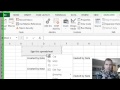 Excel Video 408 Creating a Button to Run a Macro