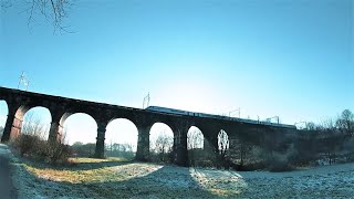 Nine Arches Sankey Viaduct St Helens GoPro / DJI Tello Drone Explore UK