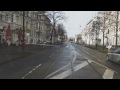 fahrersicht mvb straßenbahn von magdeburg olvenstedt in die city tram cab ride through magdeburg