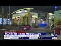 Man shot, killed inside McDonald's in central Las Vegas valley