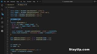 How to Build a Touch-Enabled E-Commerce Slider with HTML, CSS & Vanilla JavaScript – Simple Tutorial