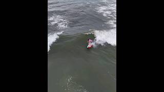 台風10号の波 【波情報 湘南平塚ビーチ】#skurfing #skiboard