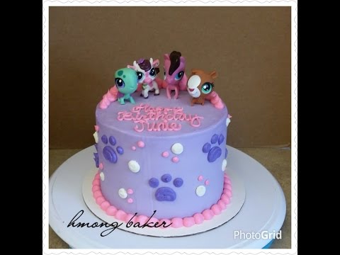 Littliest Pet Shop ( LPS ) Cake. DIY cake Littliest Pet Shop ( LPS ) Cake. DIY cake