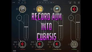 How To Set Up AUM To Record Into Cubasis - FULL Tutorial For The iPad