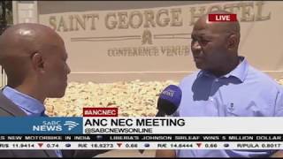 Somadoda Fikeni on ANC NEC meeting