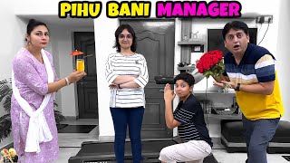 PIHU BANI MANAGER | Ghar ka Election - Part 3 | Daily Family Vlog | Aayu and Pih