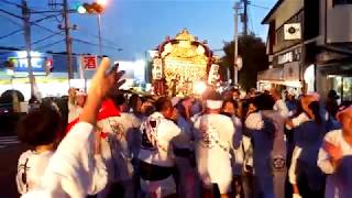 2018年森山神社例大祭　神輿渡御　宵宮