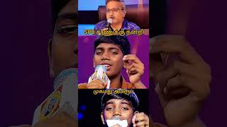 #Saregamapa little champs Saran sir ku நன்றி தம்பி நீ நல்லா வருவாய் வாழ்த்துக்கள்🫂🔥💥✨💫🥺🙏🏻 #zeetamil