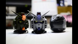 ガンダムヘッドを分解！