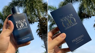 Unboxing Acqua di Gio Profondo by Giorgio Armani