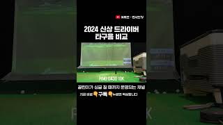 2024년 신상 드라이버 타구음 비교