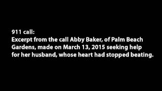 Audio: 911 call about husband whose heart had stopped