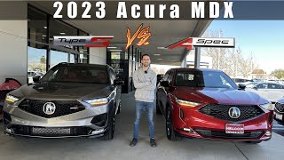 2023 Acura MDX Type S vs A-Spec. Which one is better?
