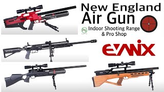 New Airguns 2022 Shot Show (EVANIX Cloud,IBEX,Raptor) Regulated Semi Auto's \u0026 580cc CF Tanks!