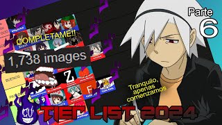 TIER LIST LOQUENDERA 2024 || Parte 6 ahora si no es clickbait para hablar de anime xD