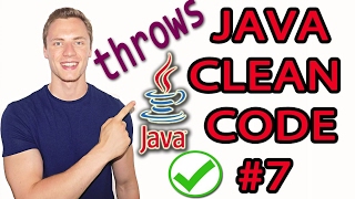 Java Clean Code Tutorial #7 - Exception Handling - Throw Exceptions Instead of returning Error Lists