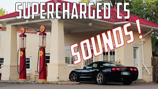 Supercharged C5 Corvette Sounds and Test Drive