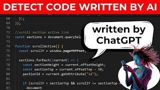 How to Detect Code Written by AI or Human | FREE AI Code Detector