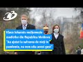 Klaus Iohannis mulţumeşte medicilor din Republica Moldova: Au ajutat la salvarea de vieţi