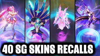 All 40 Star Guardian Skins Recall Animations (League of Legends)