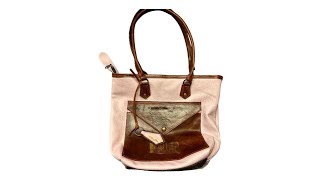 Shopping Bag For ladies tutorial Leathercrafting.