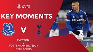 Everton v Tottenham Hotspur | Key Moments | Fifth Round | Emirates FA Cup 2020-21