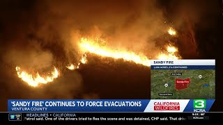 Thousands remain under evacuation from Sandy Fire