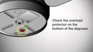 Reset the Overload Protector on InSinkErator Garbage Disposal