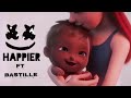 Marshmello ft bastille-happier(emotional animation HD music video 2018)