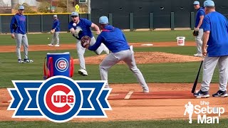 Chicago Cubs Pitcher Fielding Practice | 2025 Spring Training