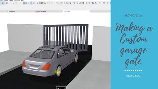 Archicad 24 - Custom garage gate