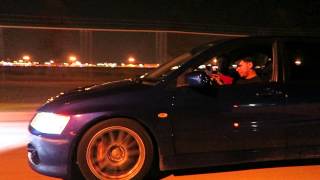 Nitrous Nissan VVL Sentra SE-R vs Modded Mitsubishi Evolution