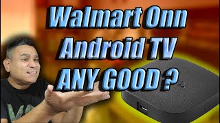 Walmart ONN Android TV Box Streaming Box Specs