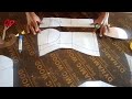 Pattern drafting on how to cut a CORSET TOP/BLOUSE